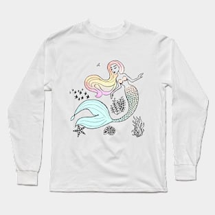 Inky Holo Mermaid Vol.2 Long Sleeve T-Shirt